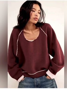 Free People We The Free Midnight Pullover